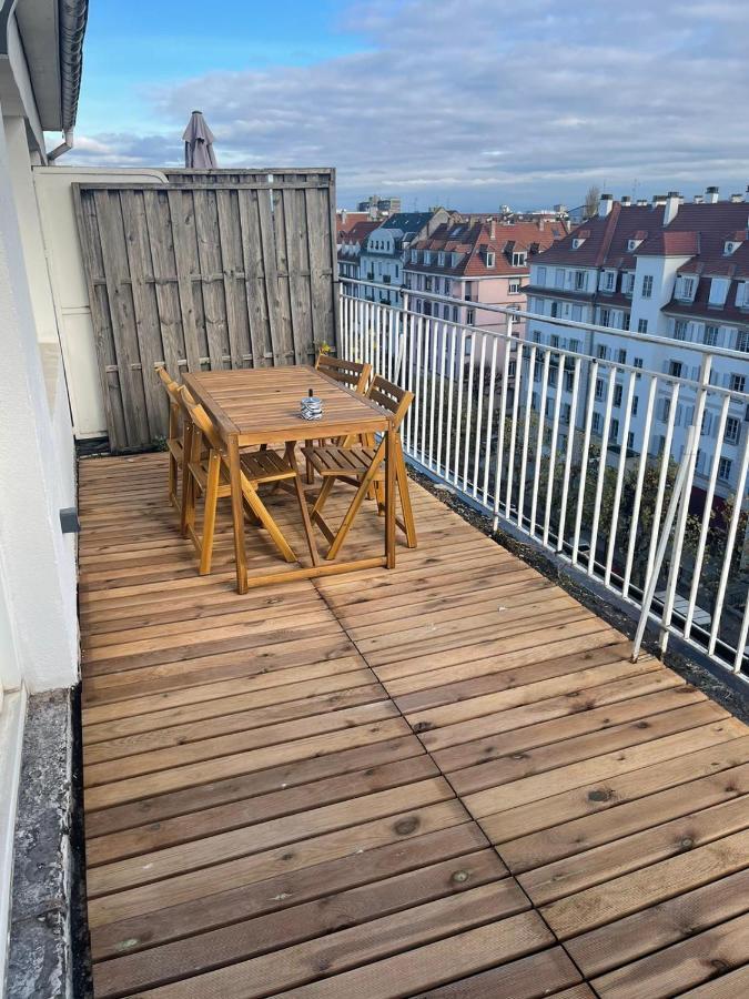 Le Brasilia - Appartement Neuf Pour 4 Personnes Avec Terrasse 스트라스부르 외부 사진